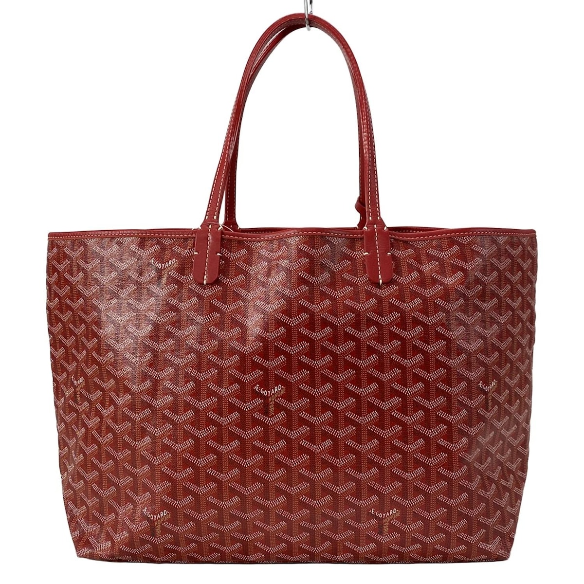楽天市場】【未使用品】 GOYARD（ゴヤール）サンルイPM レッド トート