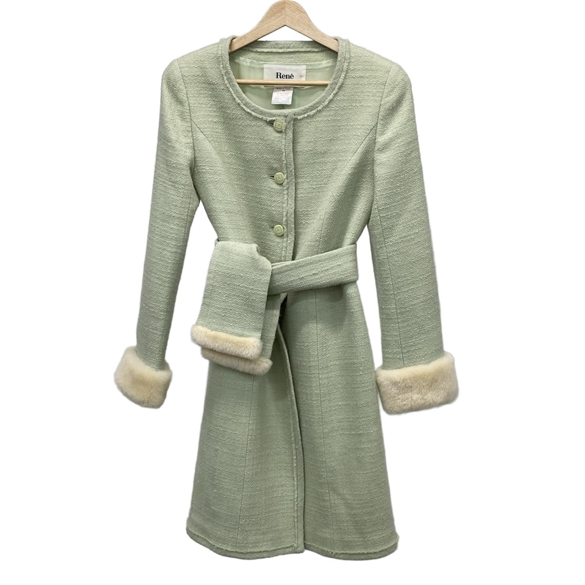 楽天市場】Rene コート フレアスリーブ ダークネイビー 38 '23年