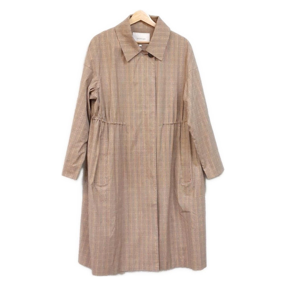 楽天市場】【中古】UNUSEDチェック柄コート Check coat US1462