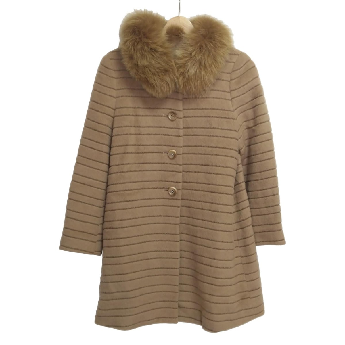 楽天市場】ANAYI アナイ 17127 ブルーフォックスファー コート