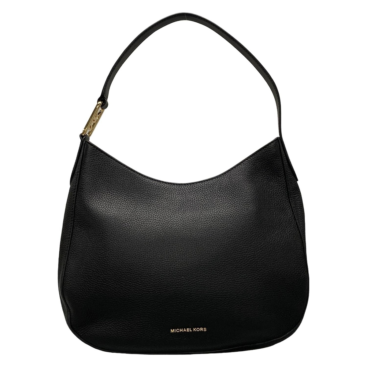 【中古】MICHAEL KORS(マイケルコース) ケンジントン ショルダーバッグ 黒 レザー