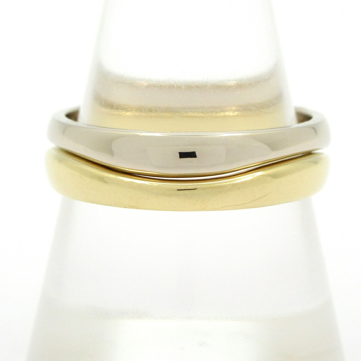 楽天市場】カルティエ Cartier リング ラブミー 2連 現行刻印 K18WG