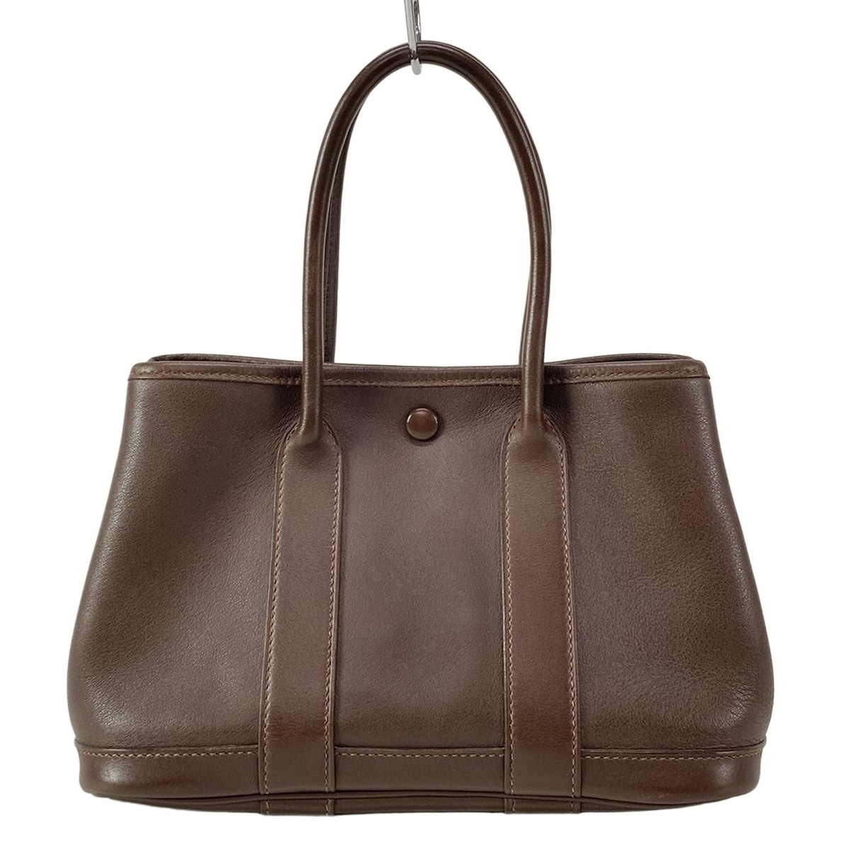 美品■エルメス　ガーデンパーティTPM　スイフト ハバナ　スカーフ柄裏地 美品□エルメス ガーデンパーティTPM スイフト ハバナ スカーフ柄裏地