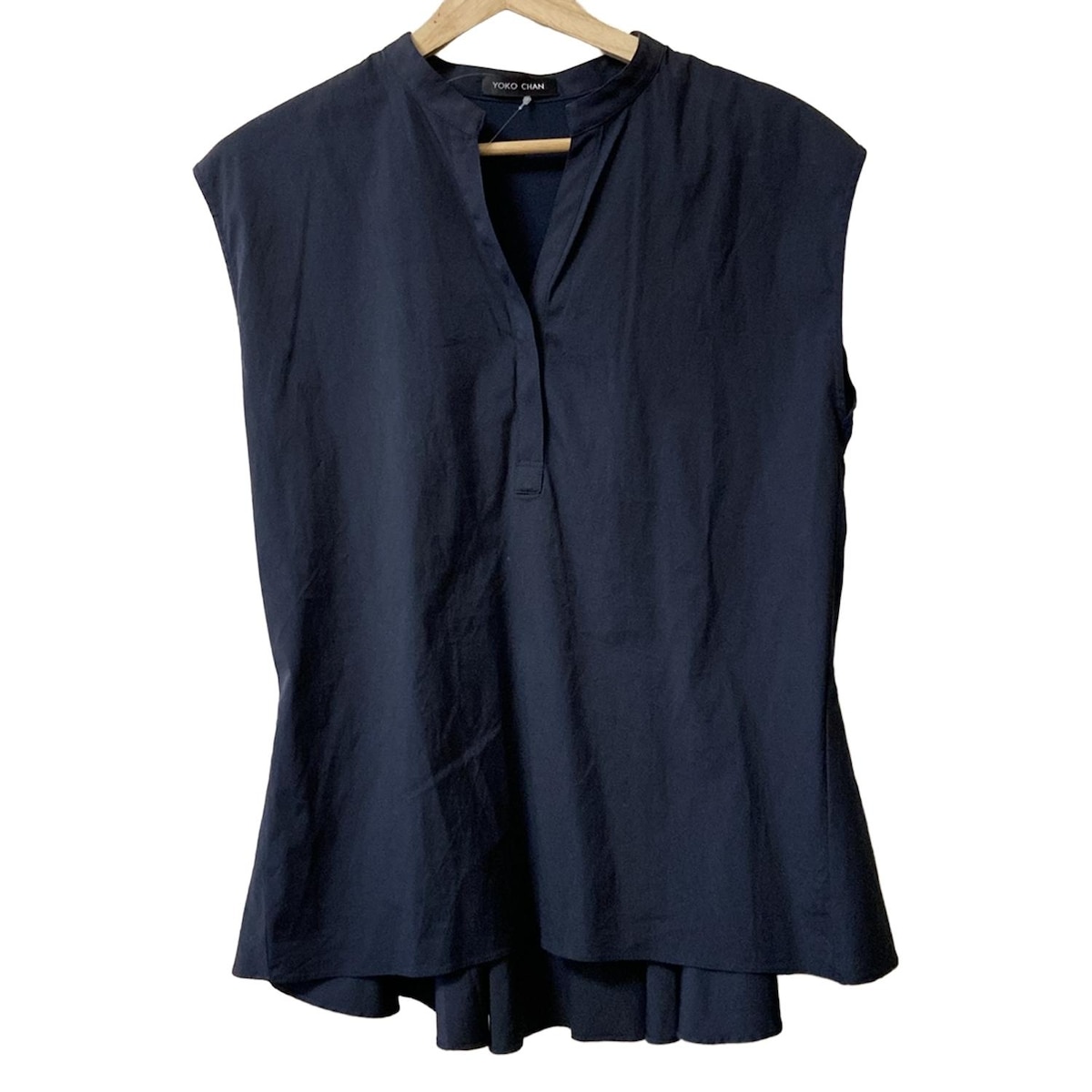 ヨーコチャン　ブラウス　ダークネイビー　38 楽天市場】YOKO CHAN ヨーコチャン YOKO CHAN ヨーコチャン パール