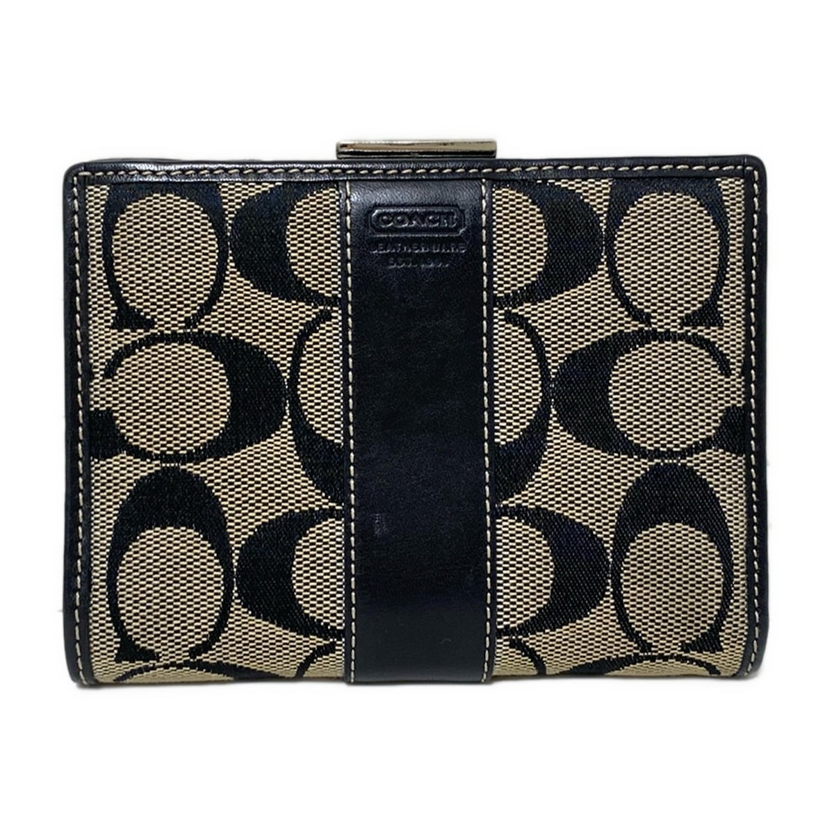 楽天市場】【未使用品】【財布】 COACH コーチ レザー 2つ折 財布