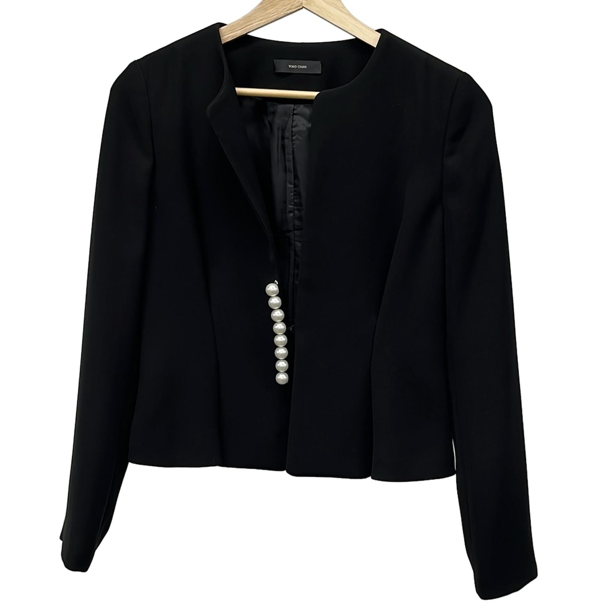 楽天市場】YOKO CHAN フレアスリーブパールジャケット