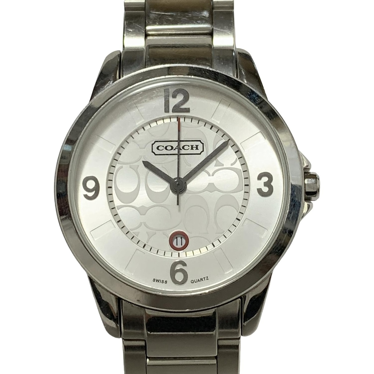 楽天市場】COACH コーチ 0293.1 ミニシグネチャー文字盤 クオーツ