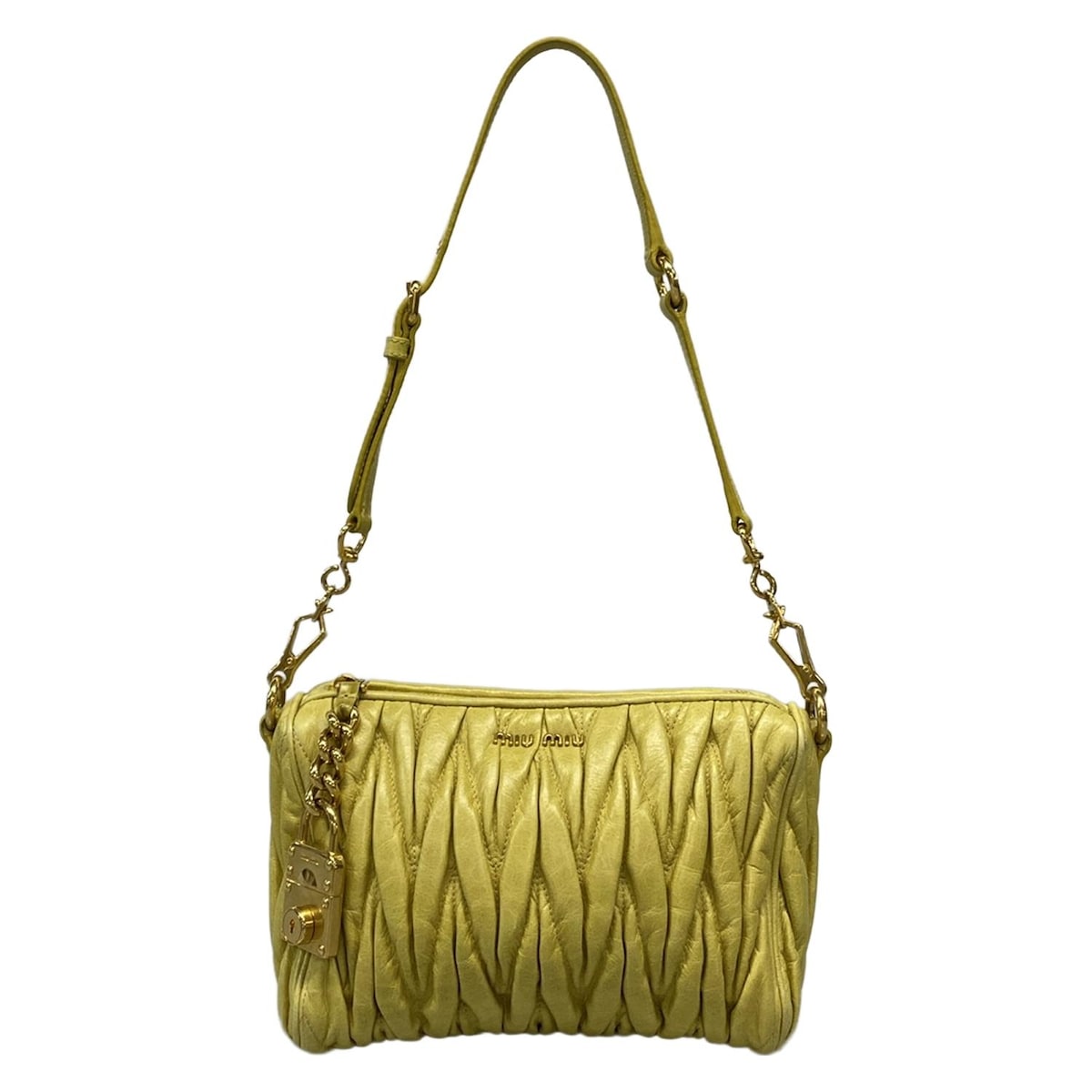 楽天市場】【中古】 miumiu ミュウミュウ ブランドバッグ 未使用 中古