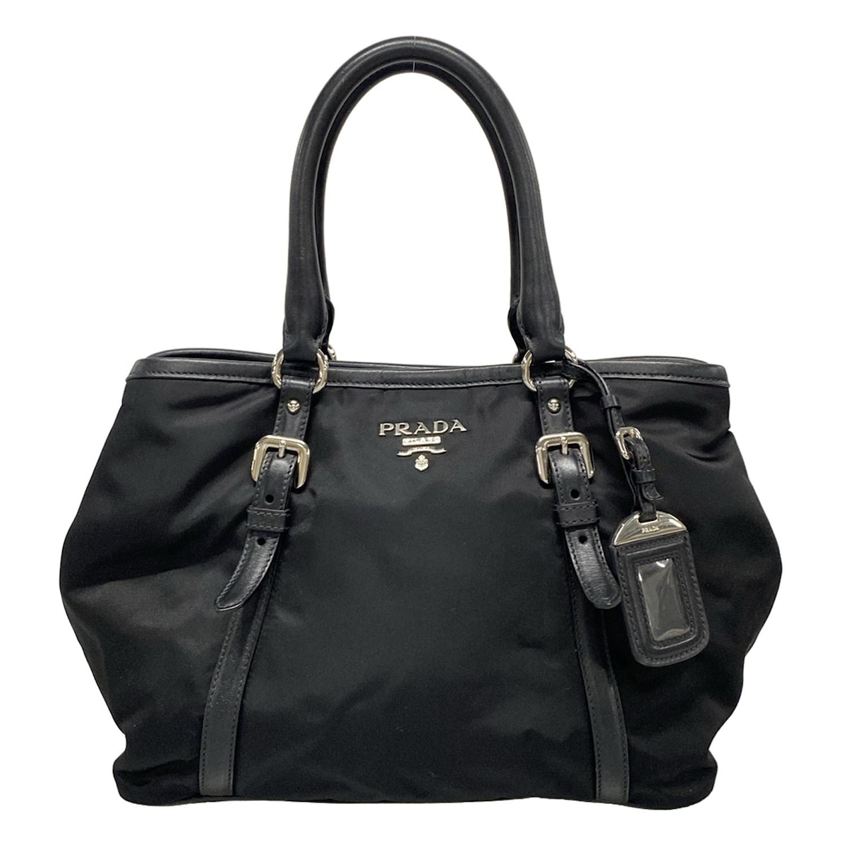 【中古】PRADA(プラダ) トートバッグ 革タグ 黒 レザー 35,016円