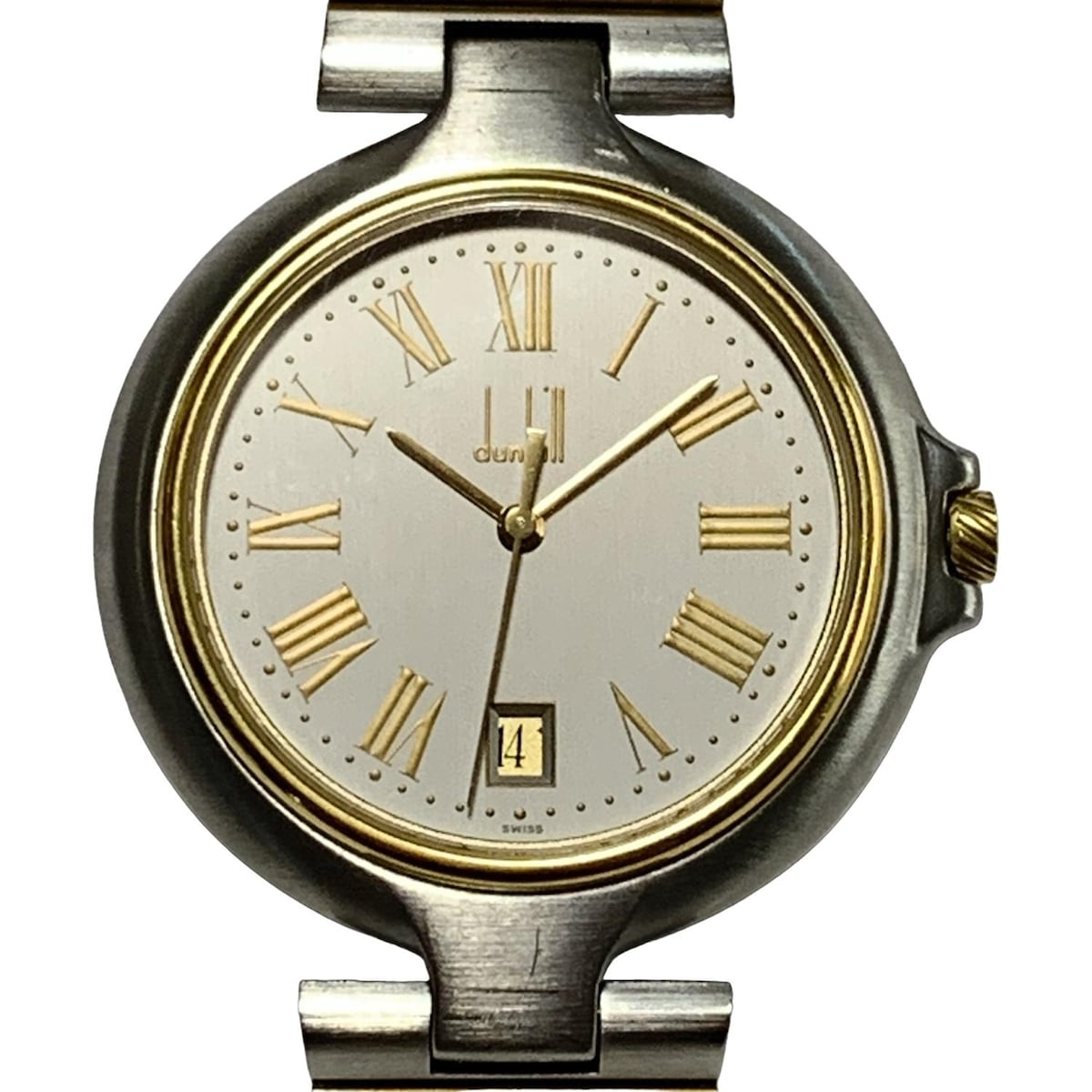 A.Dunhill 稼動品 アルフレッドダンヒル デイト付き　腕時計 8051 A.Dunhill 稼動品 アルフレッドダンヒル デイト付き 腕時計 8051