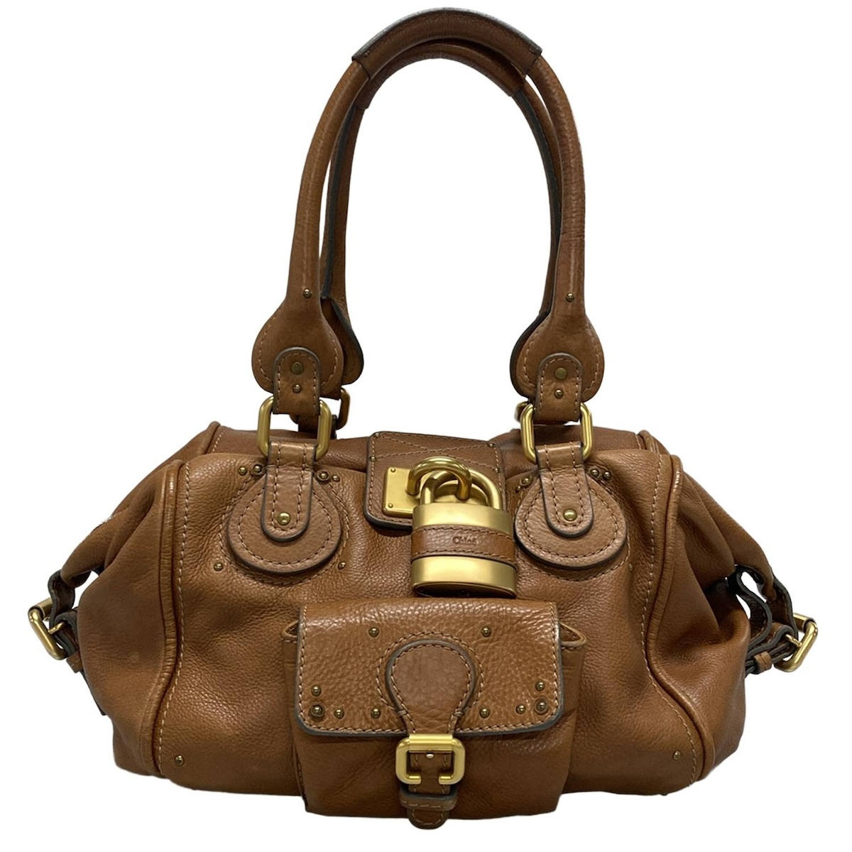 楽天市場】chloe(クロエ) パディントン トートバッグ ショルダー 茶