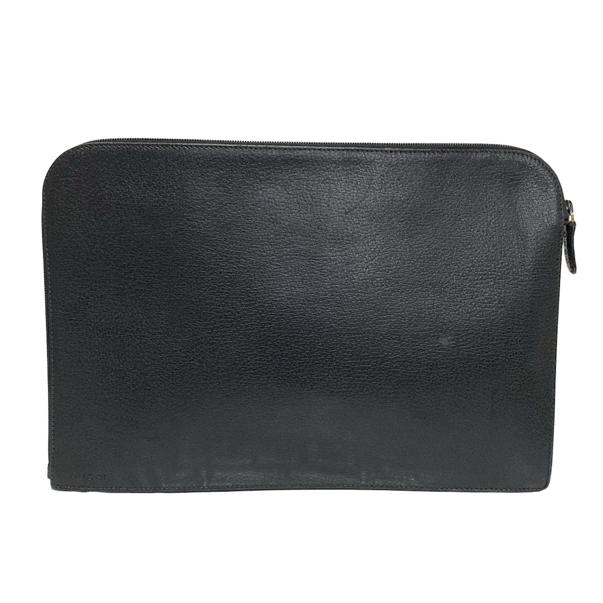 GUCCI ブラックバッグ　ノートPC入る大きさ　柔らかいレザーで使いやすい 38790717_1.jpg