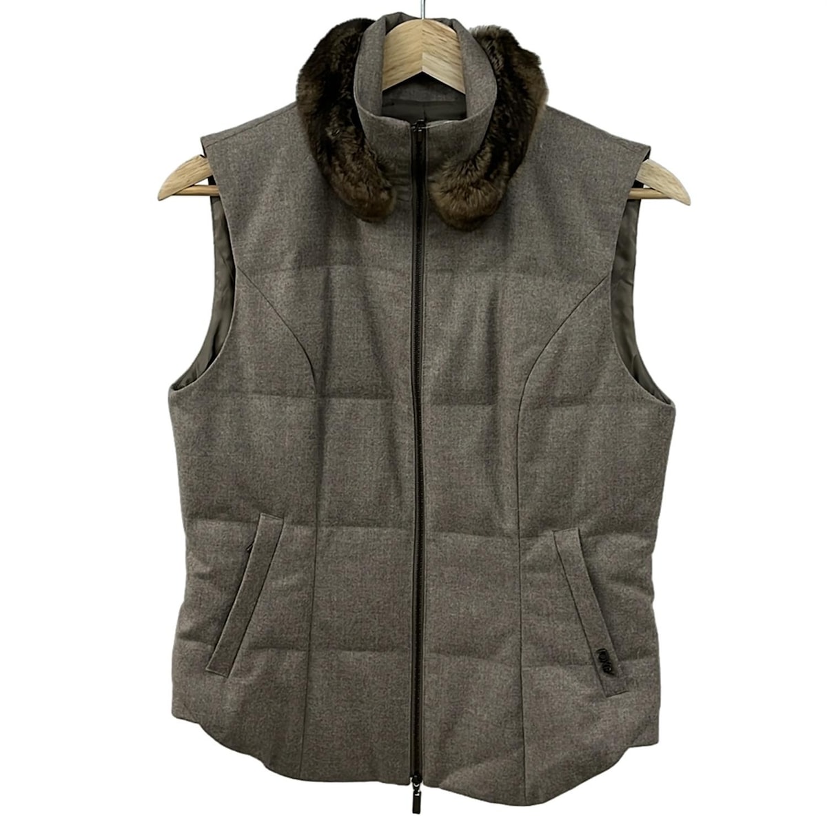 楽天市場】FOXEY BOUTIQUE ベスト シャルール 【ファー