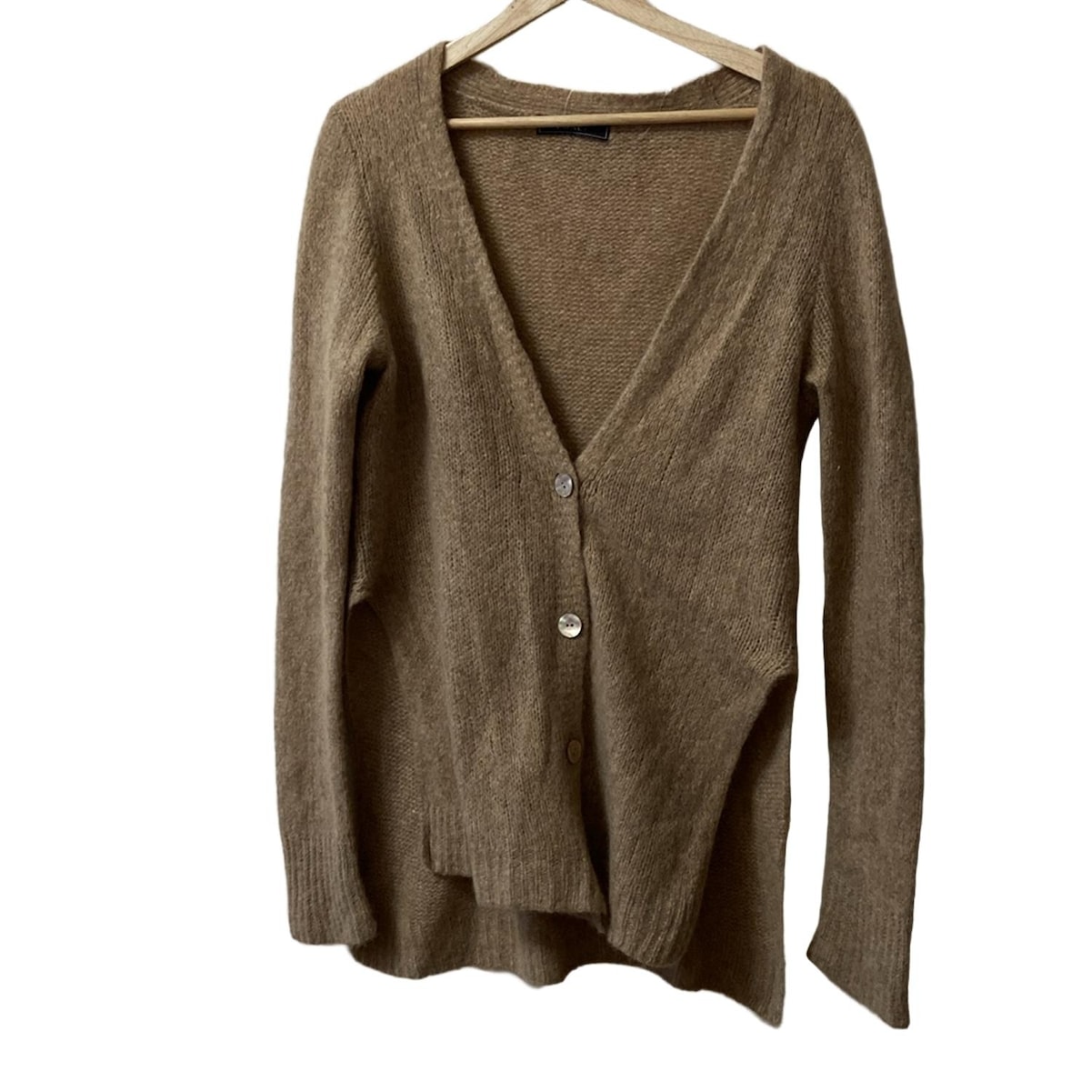 フォクシー FOXEY カーディガン ニットジャケット 毛１００％ 装飾ボタン re-fox-qo-w-00299.jpg