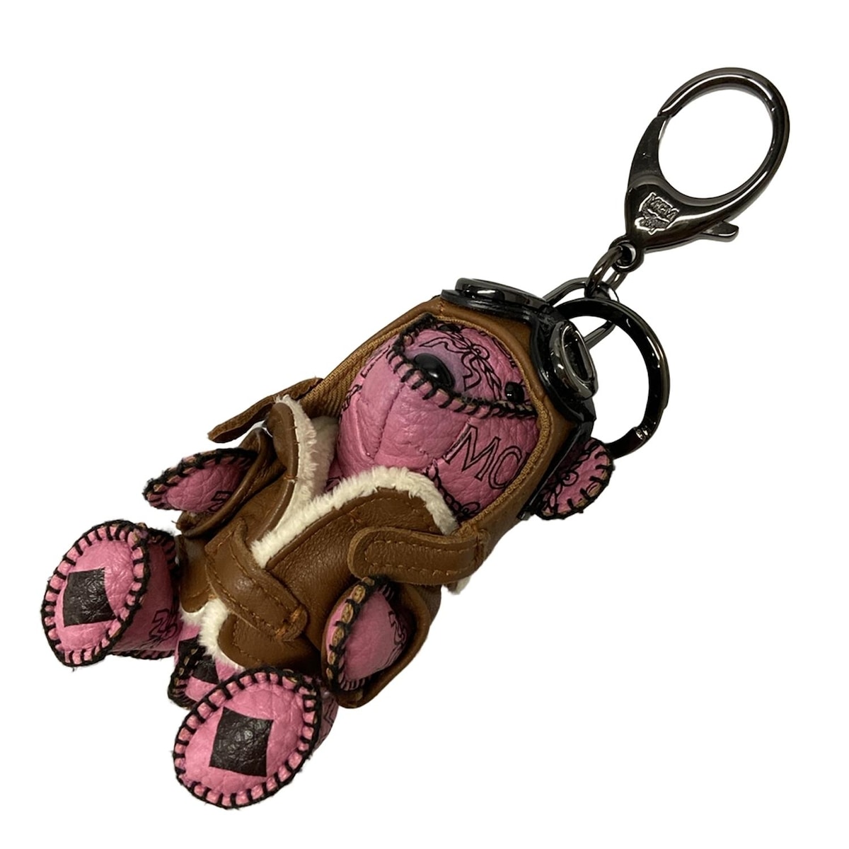 美品★MCM エンジェル ベアチャーム ベージュ MYZ 3AVI13 箱付 美品☆MCM エンジェル ベアチャーム ベージュ MYZ 3AVI13 箱付