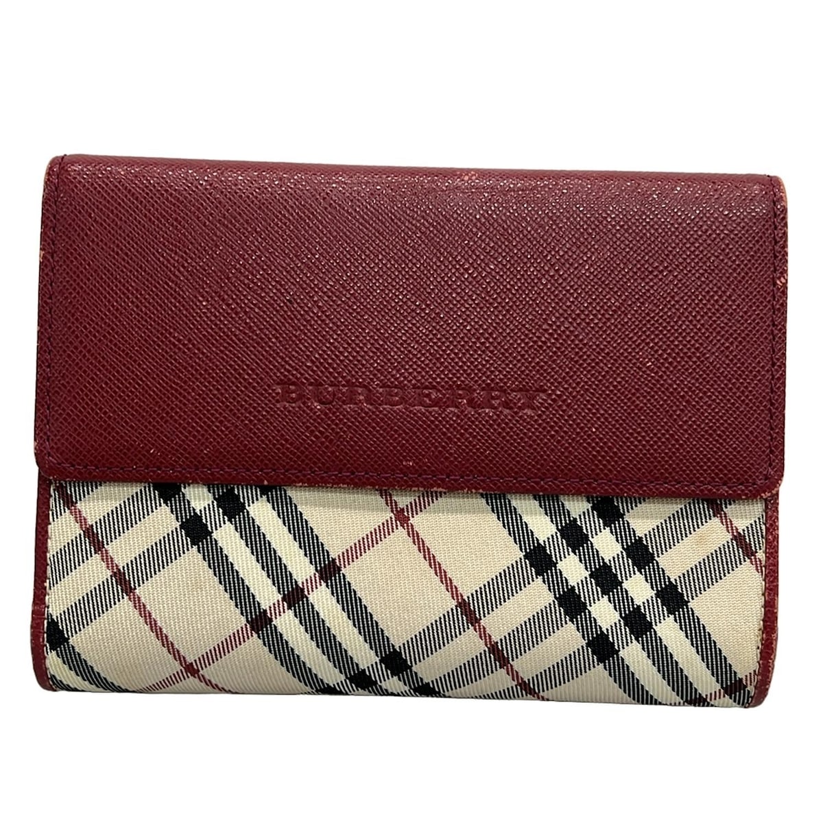 楽天市場】【美品】BURBERRY バーバリー PVCレザー コンパクト