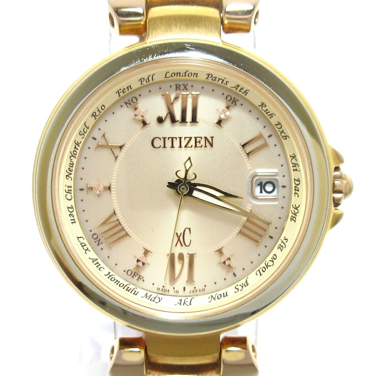 未使用保管品 CITIZEN xC クロスシー E001-T020348 腕時計 楽天市場】【ウォッチ】CITIZEN シチズン XC クロスシー ピンク