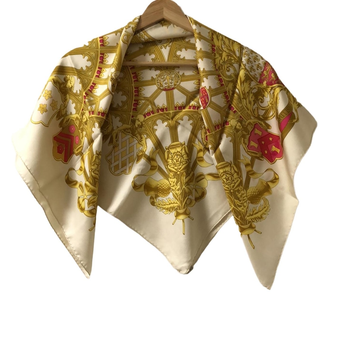 楽天市場】【中古】HERMES エルメス カレ90 L'INSTRVCTION DV ROY帝王