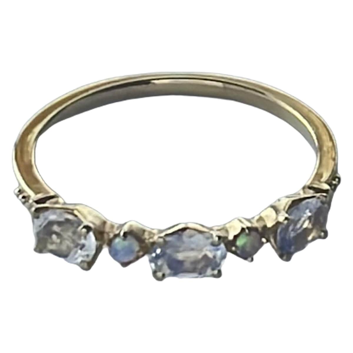 楽天市場】【緑屋質屋】agete(アガット）マルチカラーストーン リング