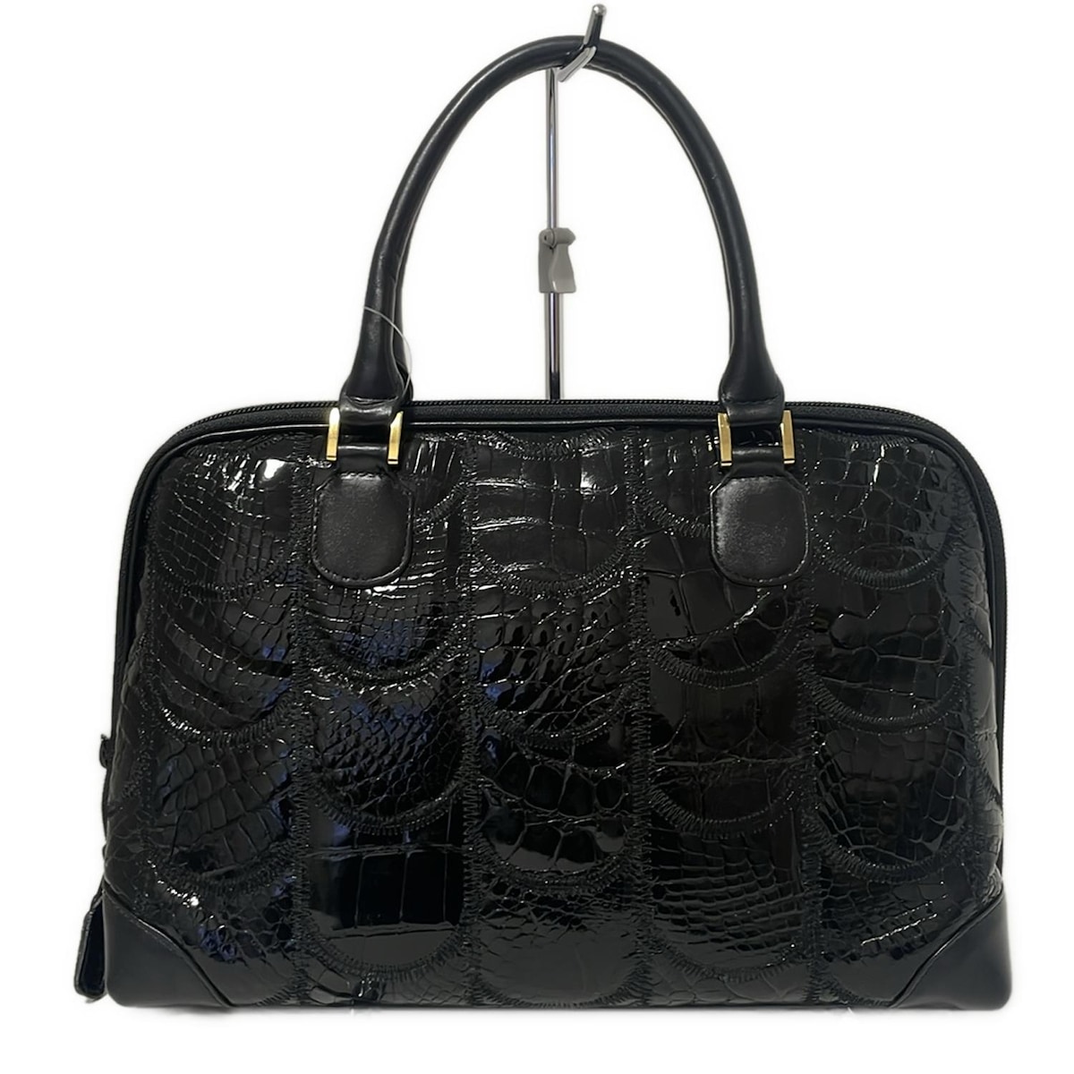 楽天市場】【中古】JRA ターンロックオーストリッチハンドバッグ