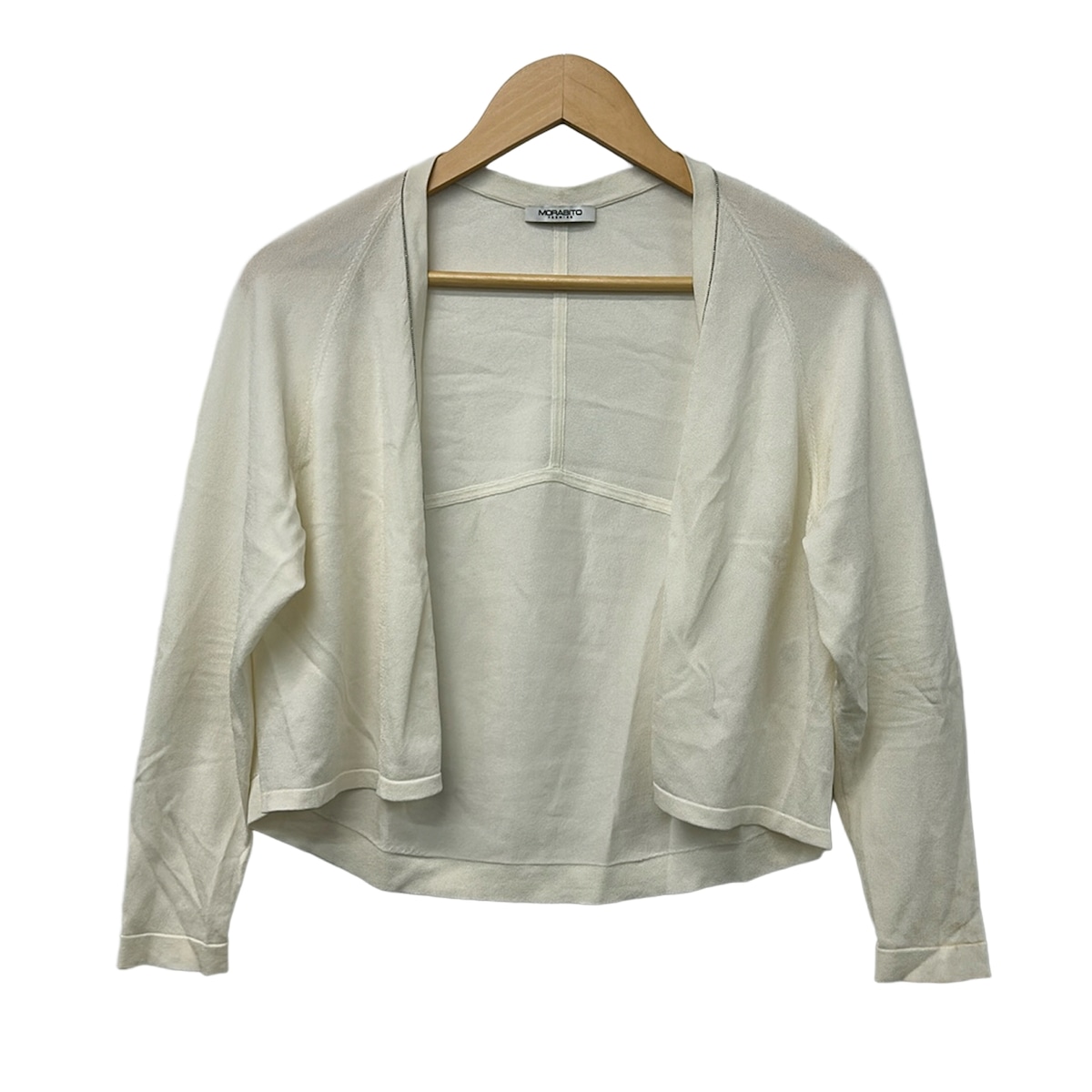 【新着】【中古】MORABITO(モラビト) ジレー 長袖 白