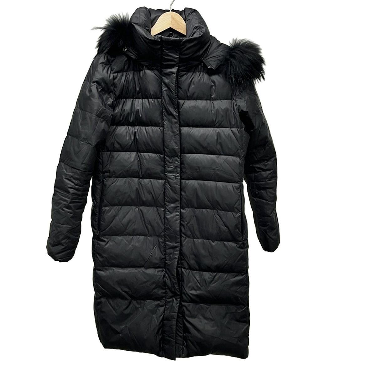 PRIMATTIVO✨ハナエモリスポーツ ダウンコート 40 Aライン ベルト付 HANAE MORI（ハナエモリ） PRIMATTIVO ダウンコート レディース JPN