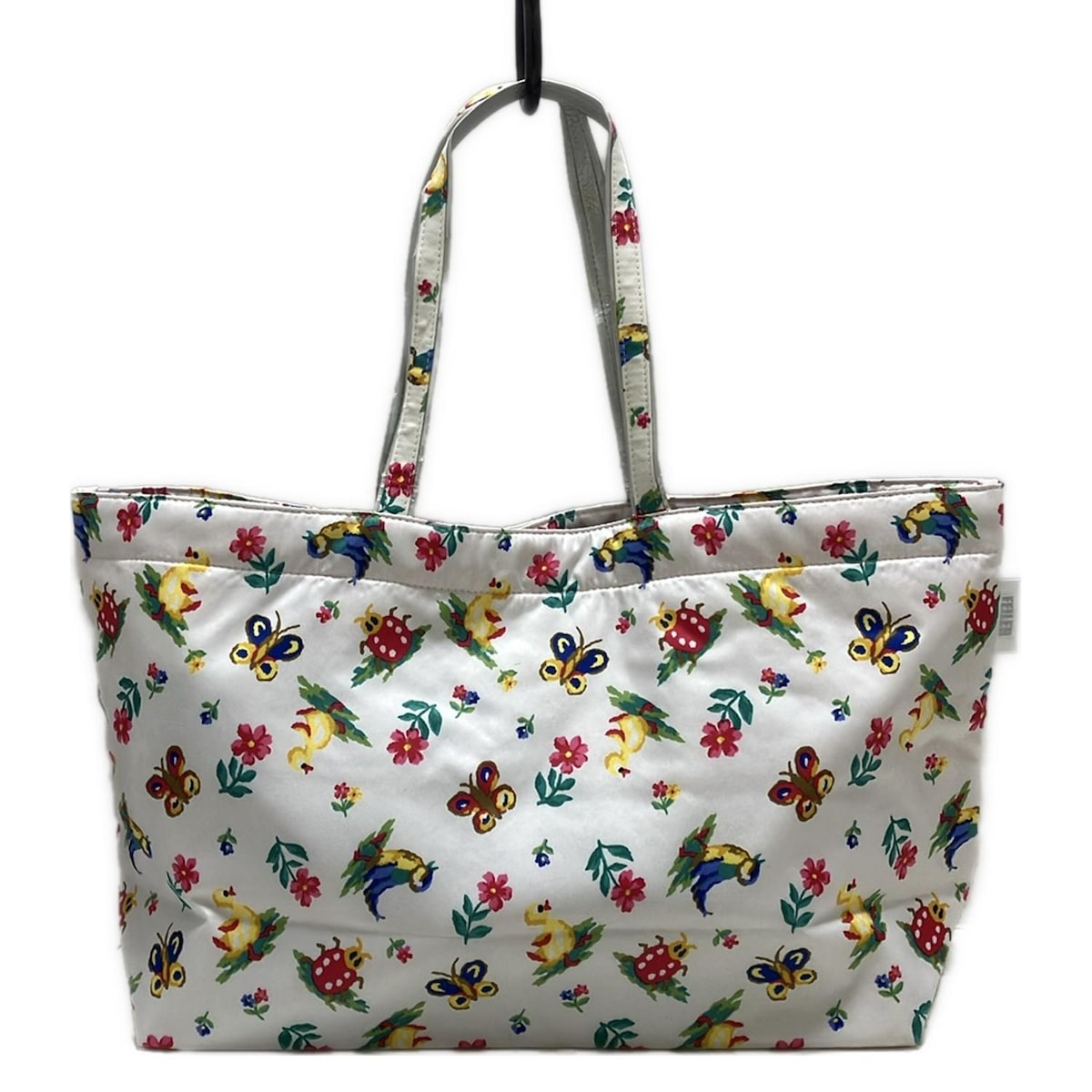 ＊未使用＊　LOVERARY BY FEILER オールドテディトートバッグ オールドテディガール ワッペントートバッグ L/OTG-233041