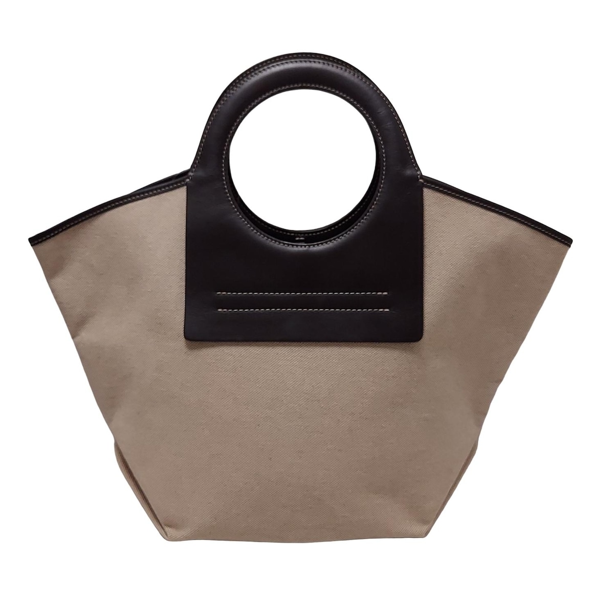 HEREUへルー新品美品レザートートバッグ フォルトゥーナ】レザートートバッグ M 本革（商品番号：P25-20247