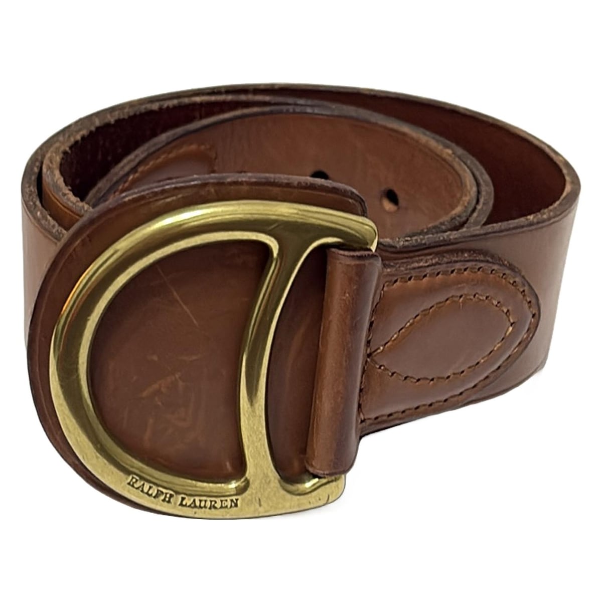 d*7様 ダブルアールエル RRL ベルト 牛革レザーsize:34 RRL レザー ベルト ダブルアールエル d*7様 ダブルアールエル RRL