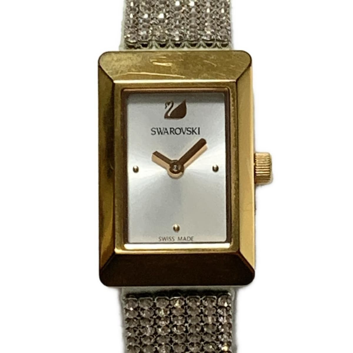 楽天市場】【中古】【ウォッチ】SWAROVSKI スワロフスキー クロノ