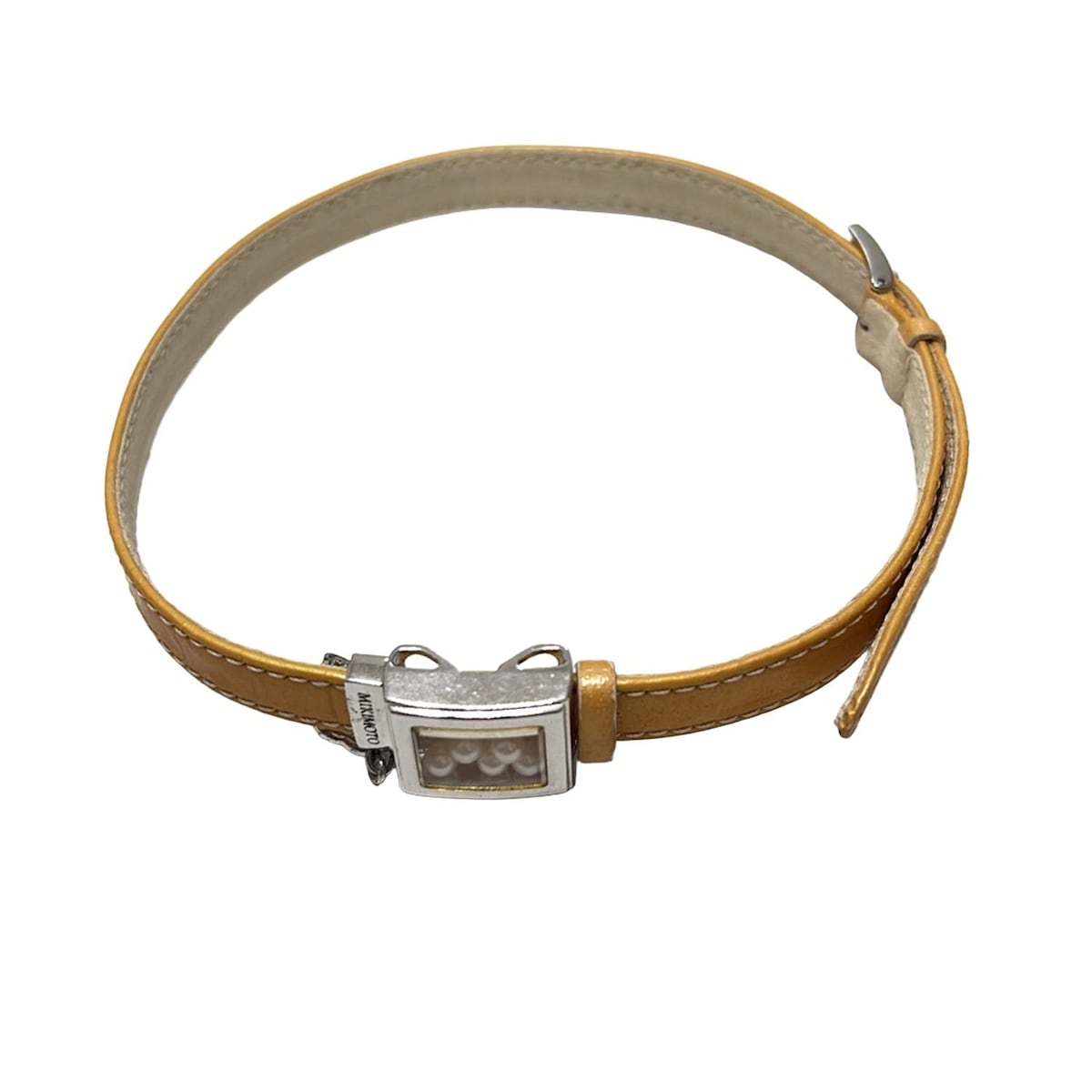 楽天市場】ミキモト ベルト パーツ 2重巻き ベルト幅10mm パール