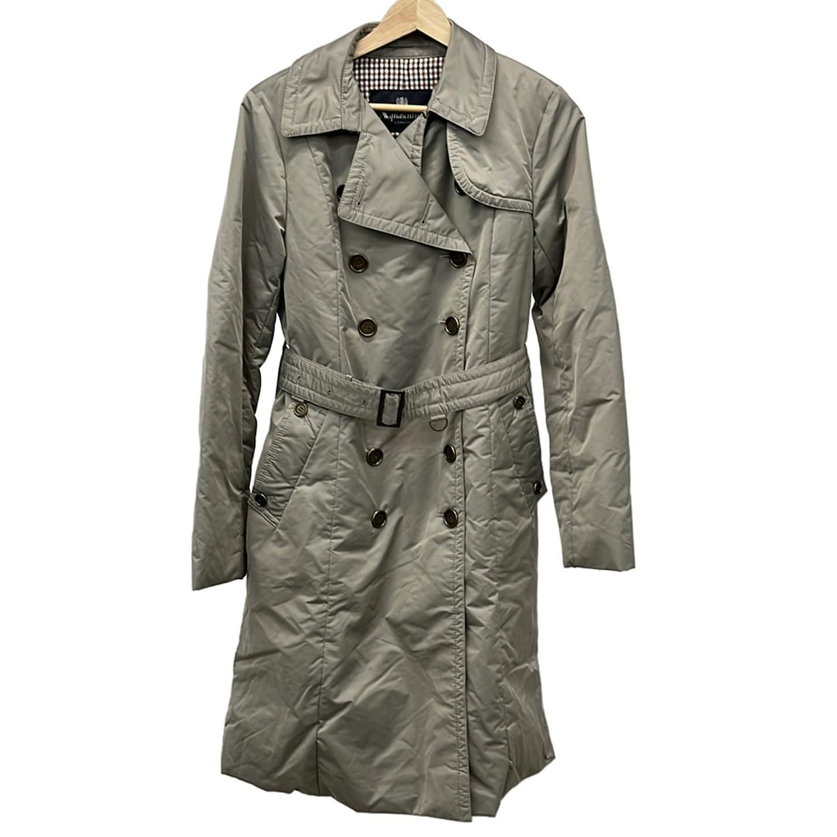 楽天市場】Aquascutum アクアスキュータム コート サイズ:LL シルバー