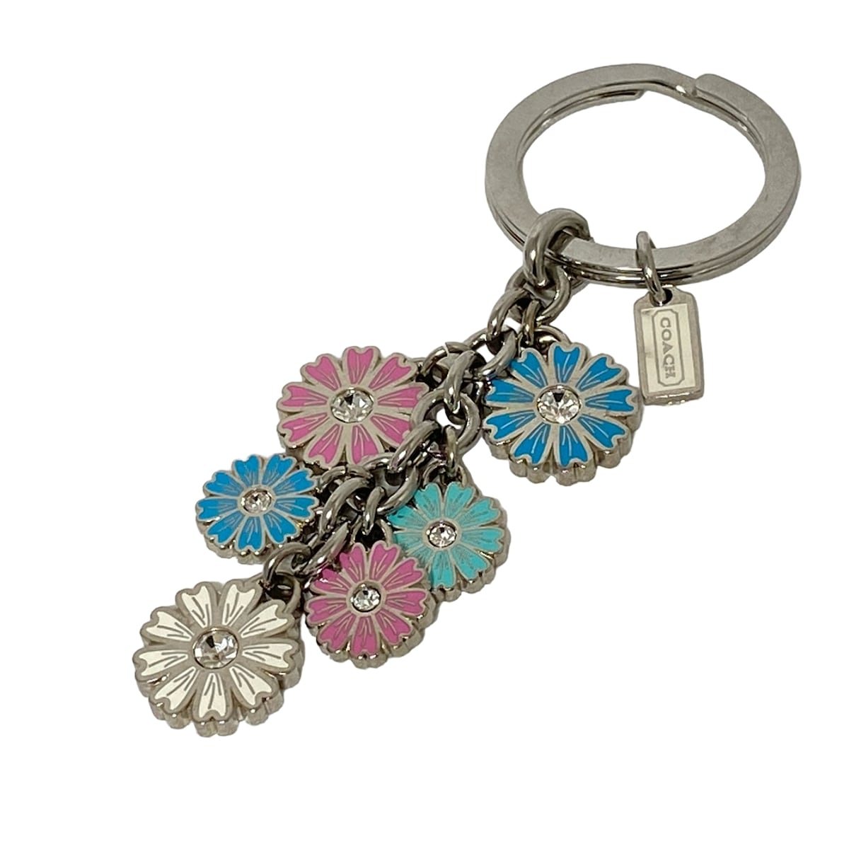 楽天市場】COACH コーチ シグネチャー キーホルダー キーリング バッグ