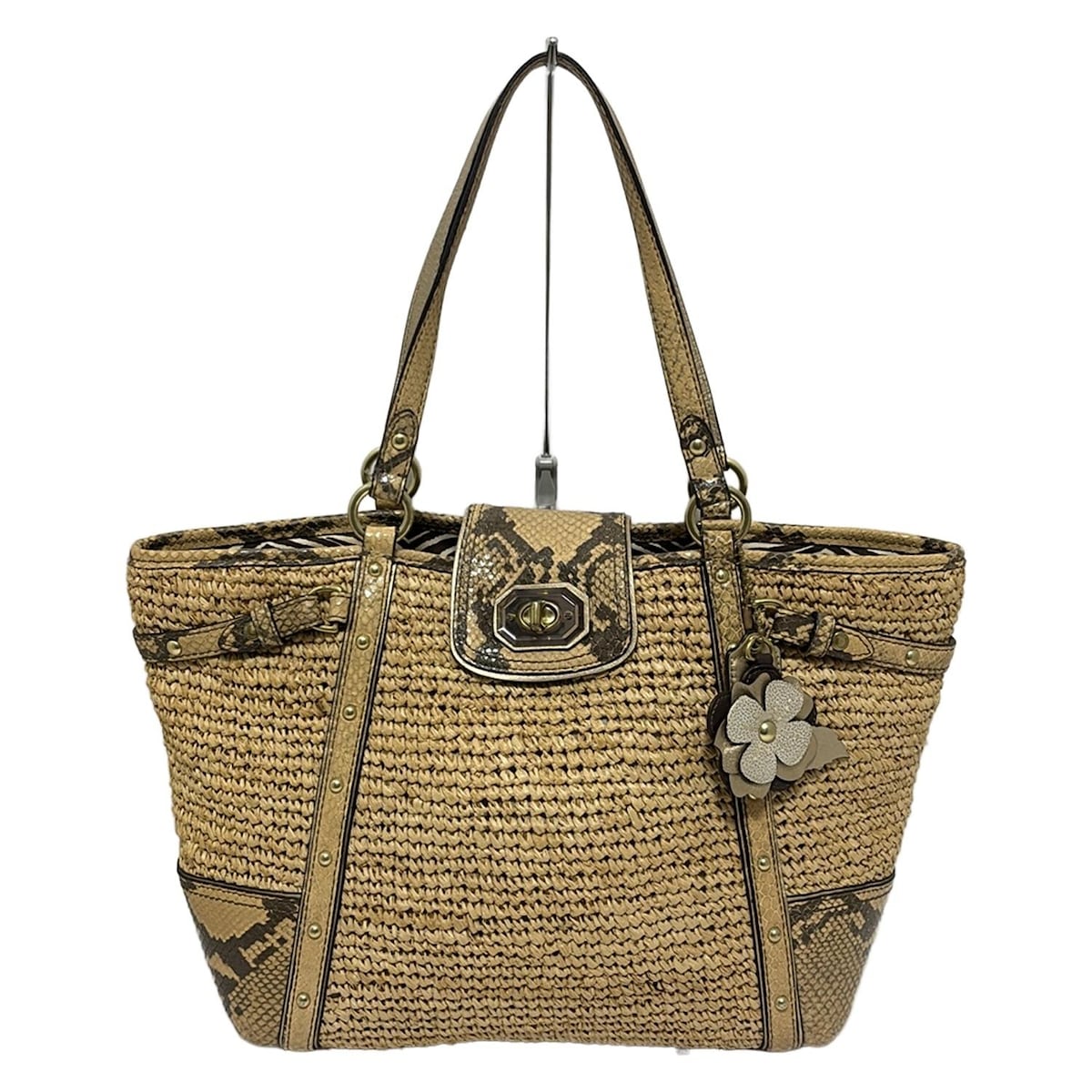 楽天市場】COACH コーチ ティーローズバスケットバッグ 67702 2Way