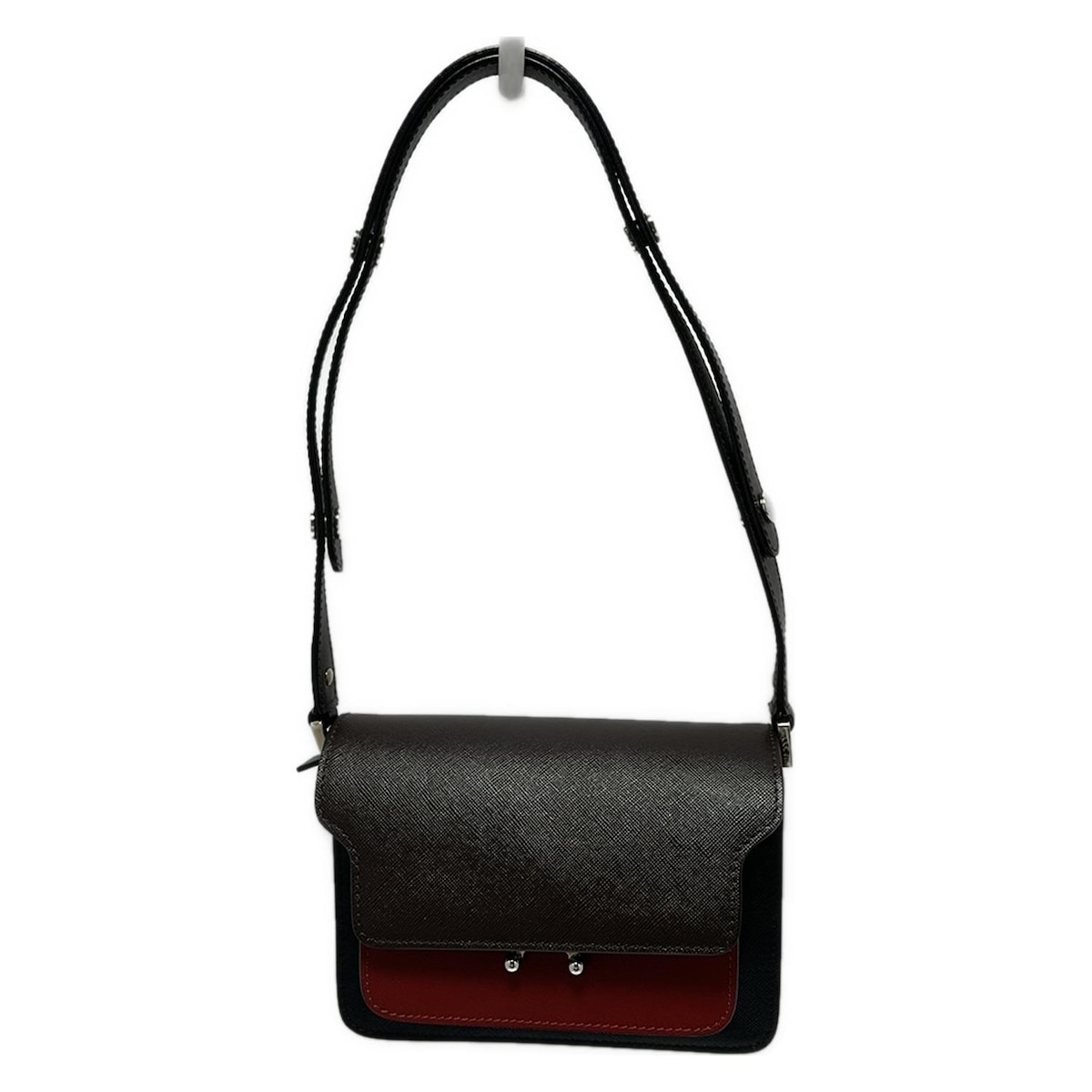 楽天市場】□極美品□ MARNI マルニ トランク レザー ショルダーバッグ