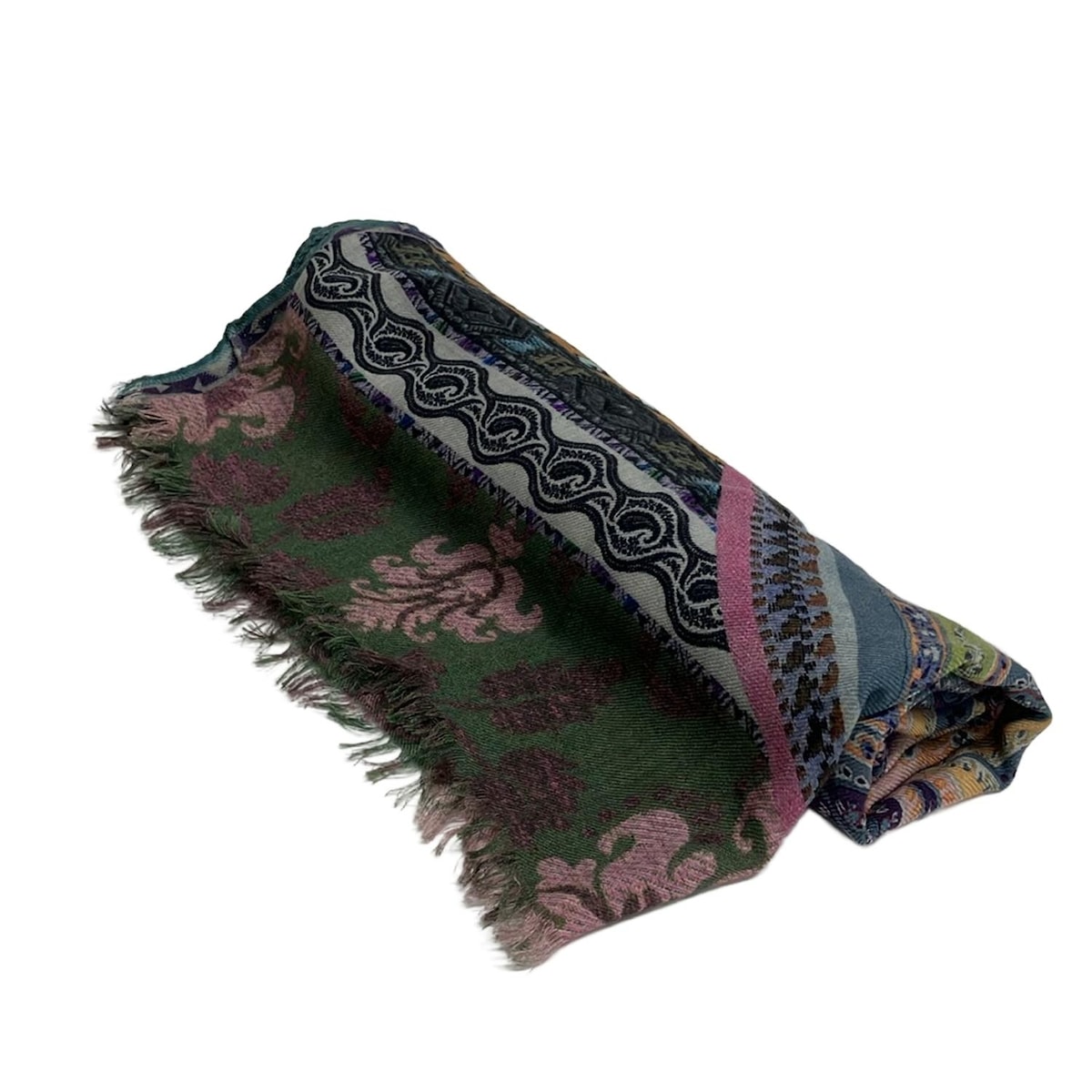 楽天市場】□新品□未使用□ ETRO エトロ ウール70％×シルク30