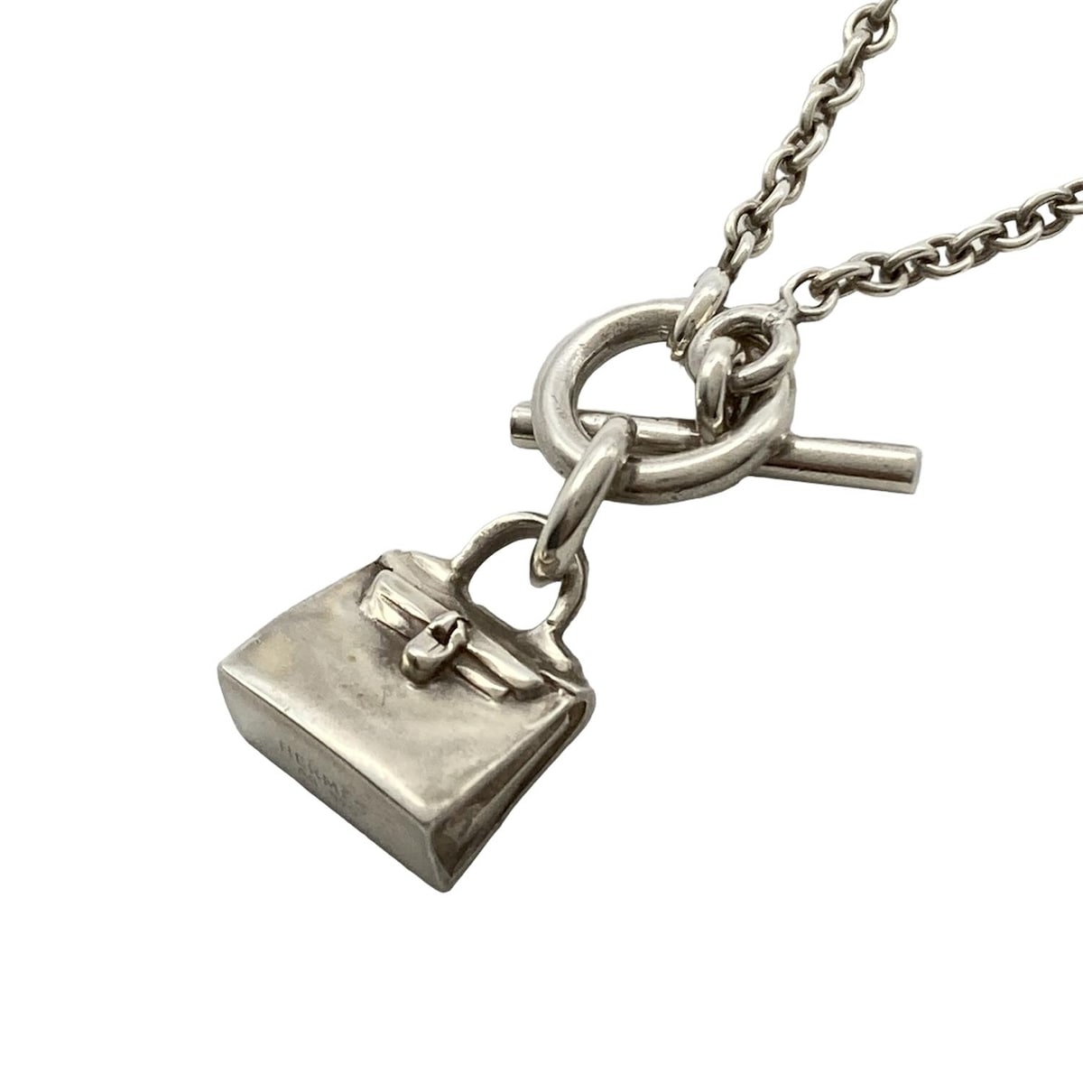 HERMES エルメス チャーム ペンダントトップ ケリー バッグモチーフ HERMES エルメス チャーム ペンダントトップ ケリー バッグモチーフ