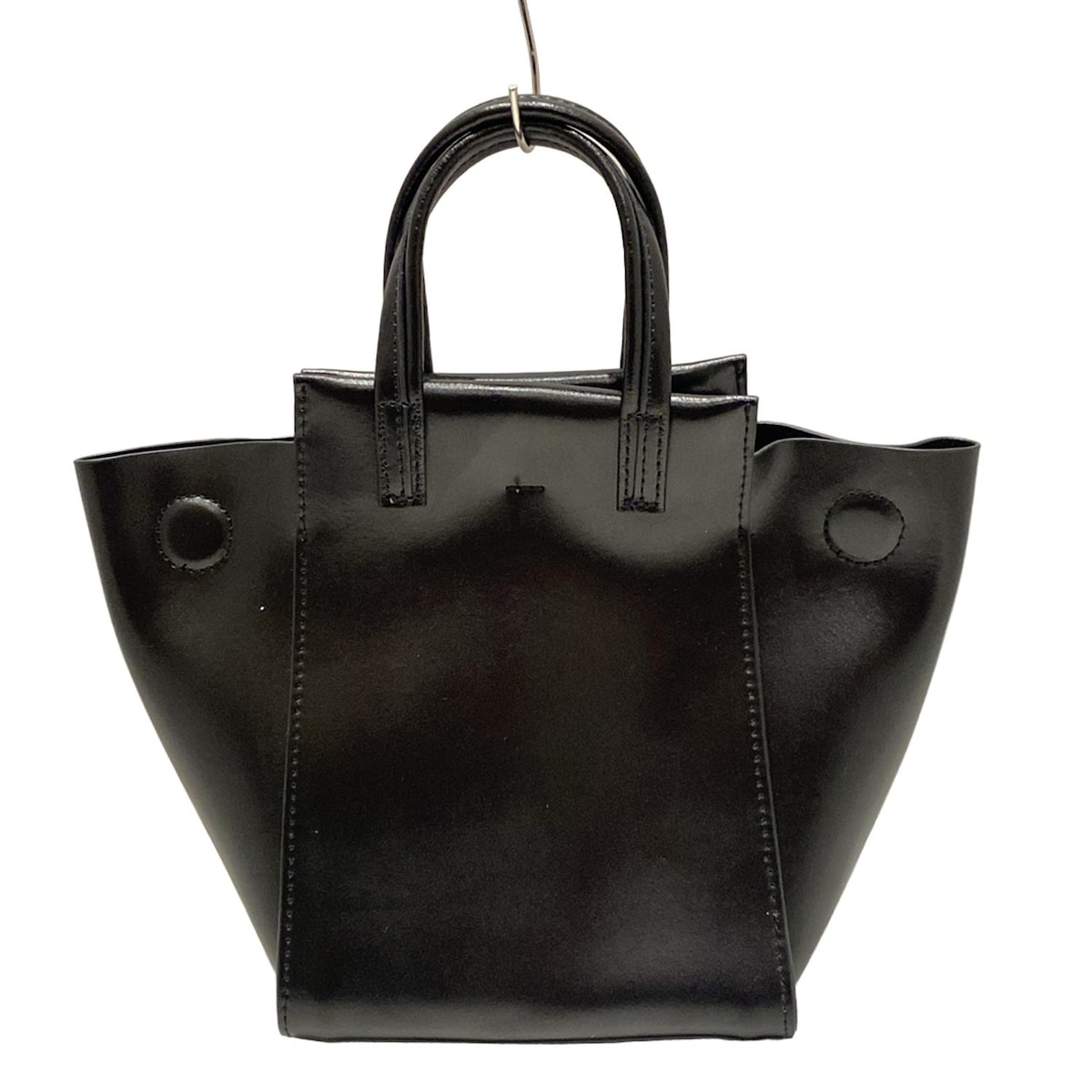 楽天市場】【中古】美品 HushTug ハッシュタグ ハンドバッグ ジップ