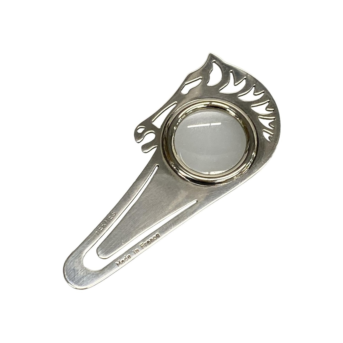 楽天市場】HERMES エルメス ルーペ付き ブックマーカー ブックマーク