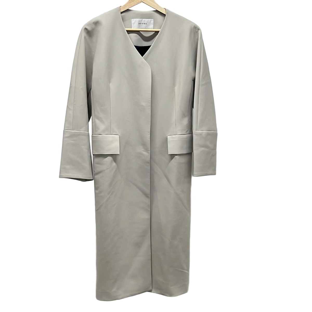 楽天市場】ADORE アドーア/ルチアーナ リバーコート ポンチョ グレー