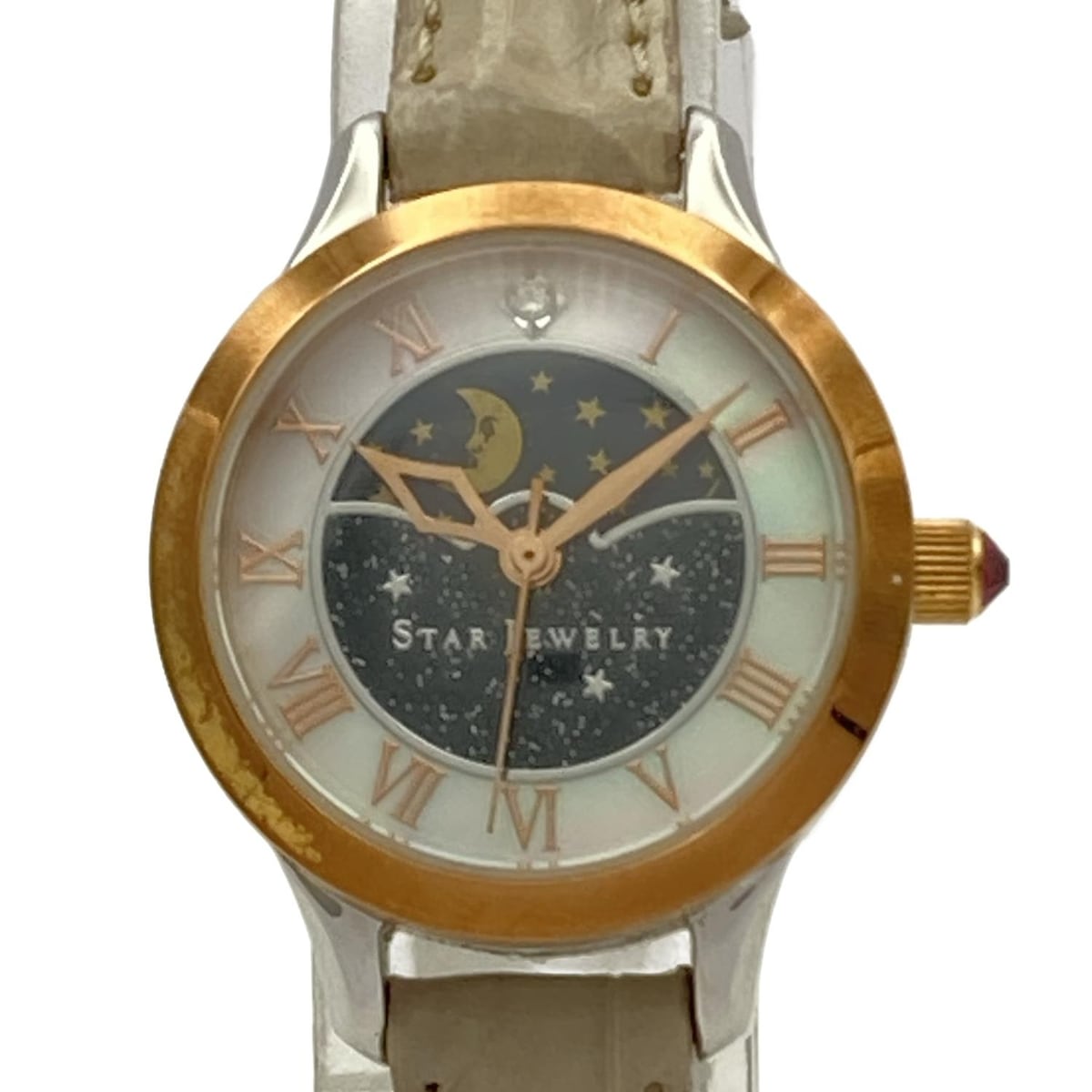 楽天市場】【中古】 スタージュエリー 腕時計 MOON RAINBOW クオーツ