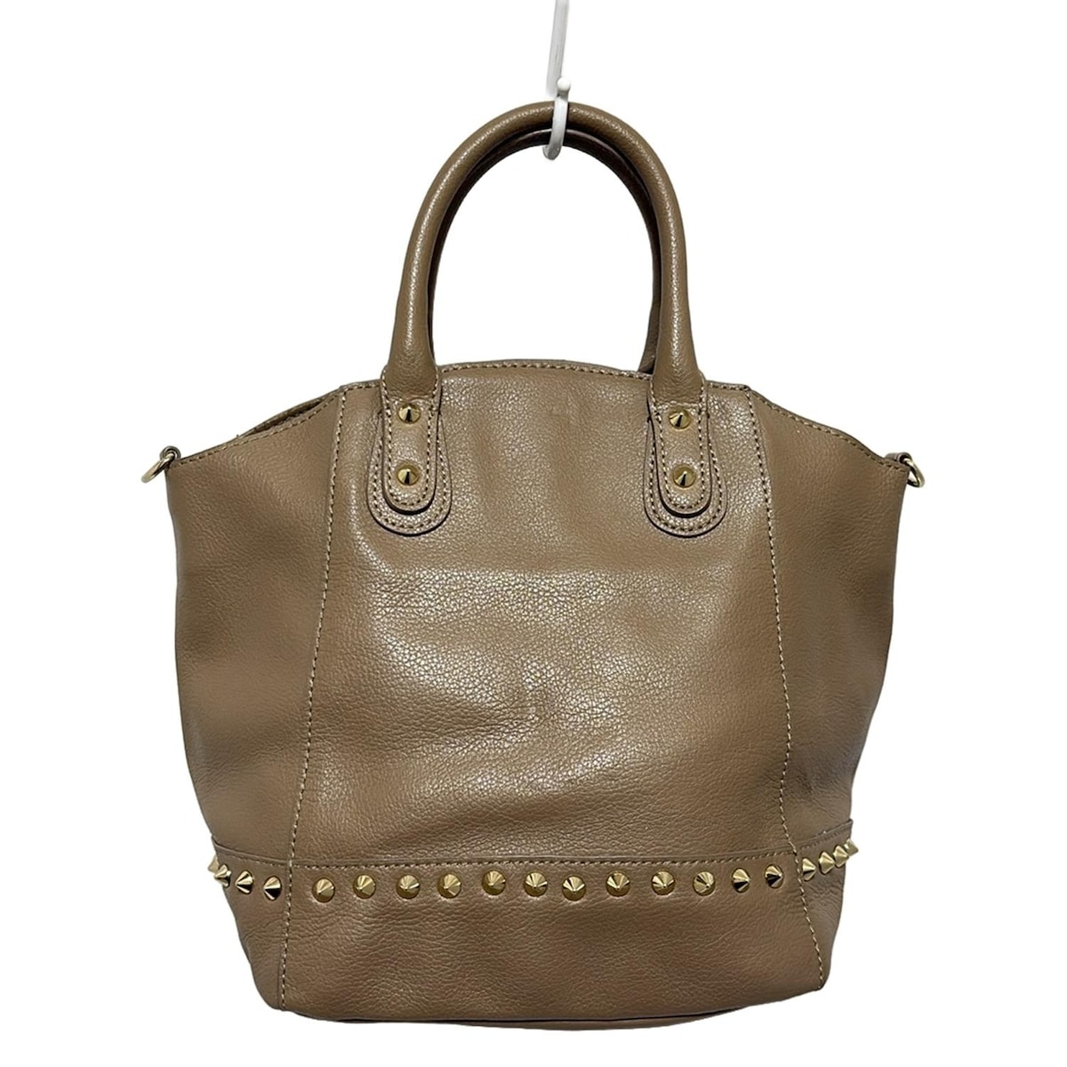 HushTug ハッシュタグ　姫路レザー　トートバッグ　シボ革　ブラウン スマートトート ブラウン – HushTug