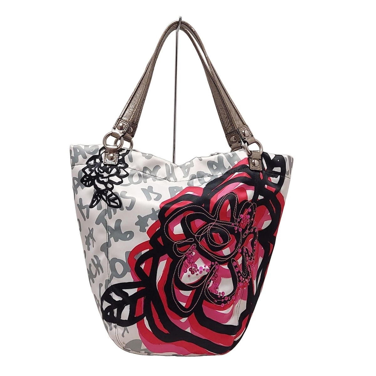 楽天市場】コーチ 2WAY トートバッグ スパンコール 13821