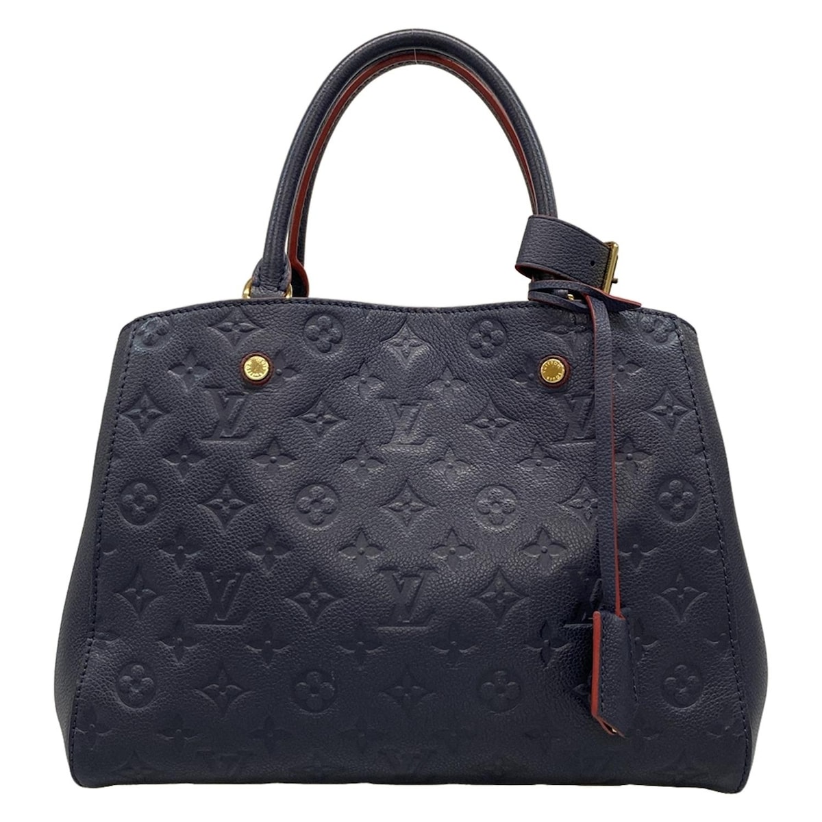 早い者勝ち　ルイヴィトン　モンテーニュ　ネイビー レザー ハンドバッグ 楽天市場】【中古】ルイヴィトン LOUIS VUITTON 2WAYショルダーバッグ