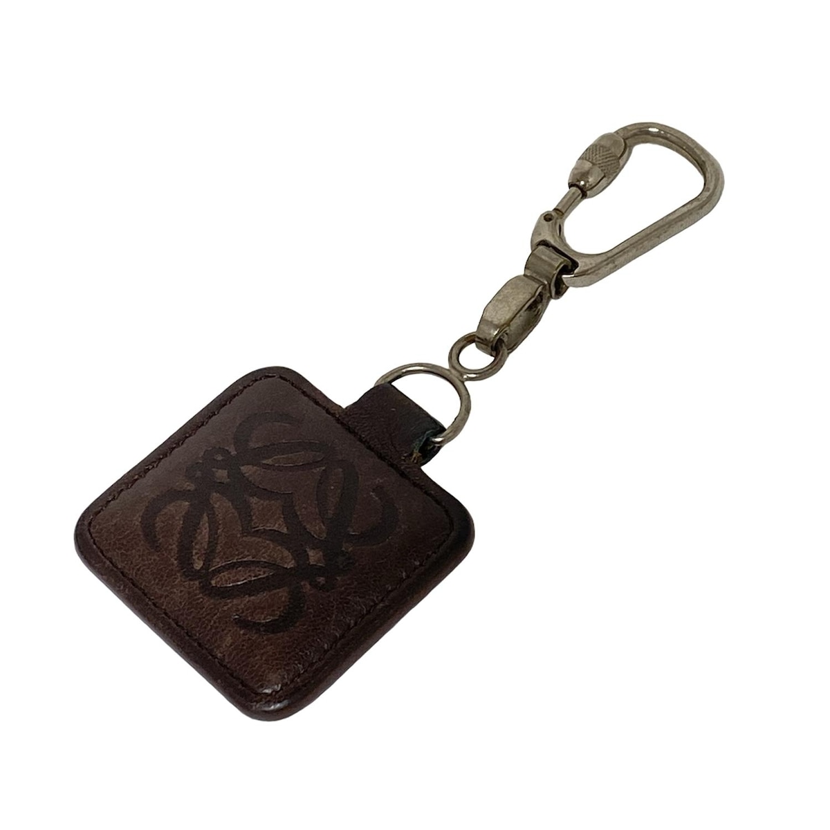 LOEWE ブラウンレザー チャーム LOEWE ブラウンレザー チャーム LOEWE ブラウンレザー チャーム
