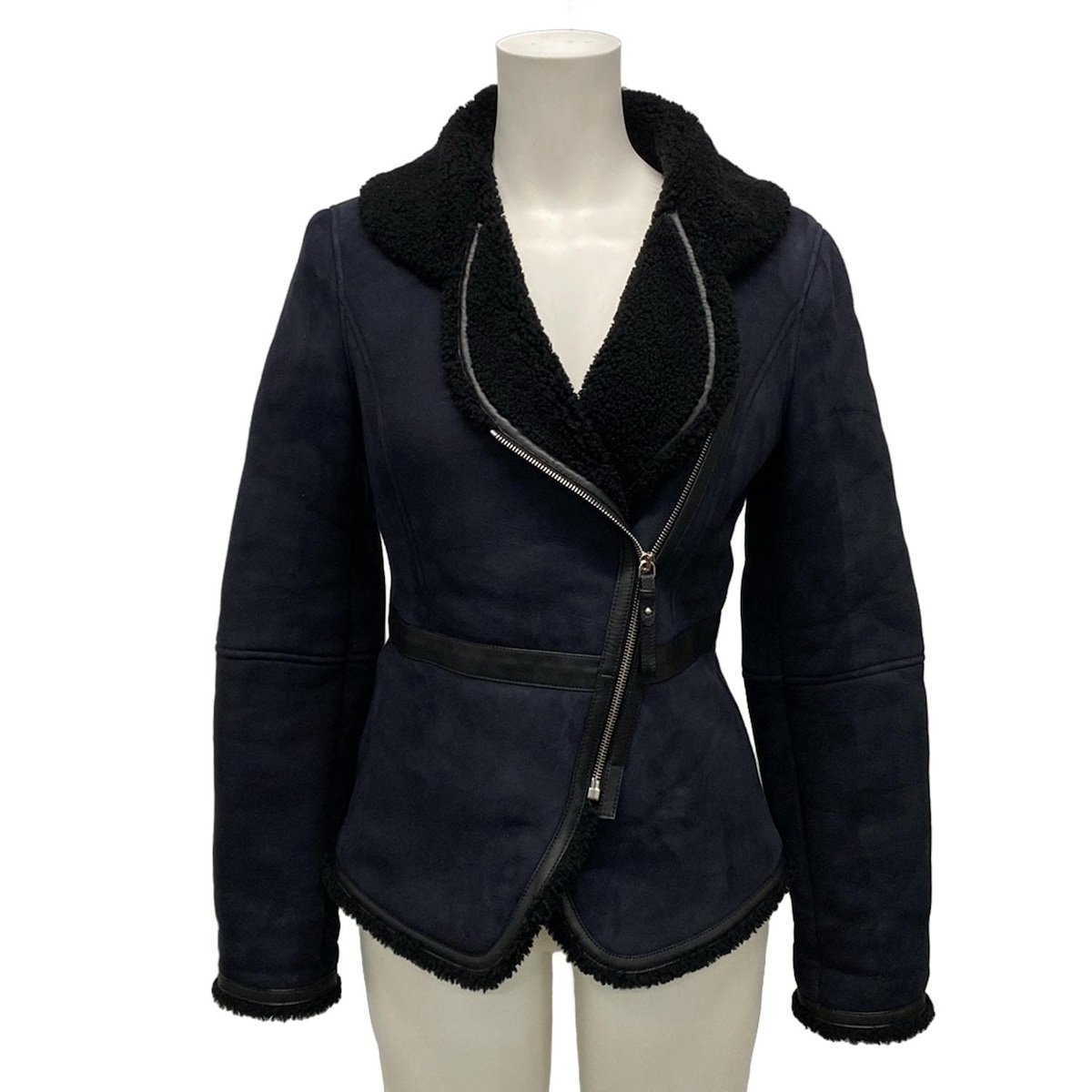 楽天市場】【新着】【中古】HERMES(エルメス) ブルゾン レザー/ボア