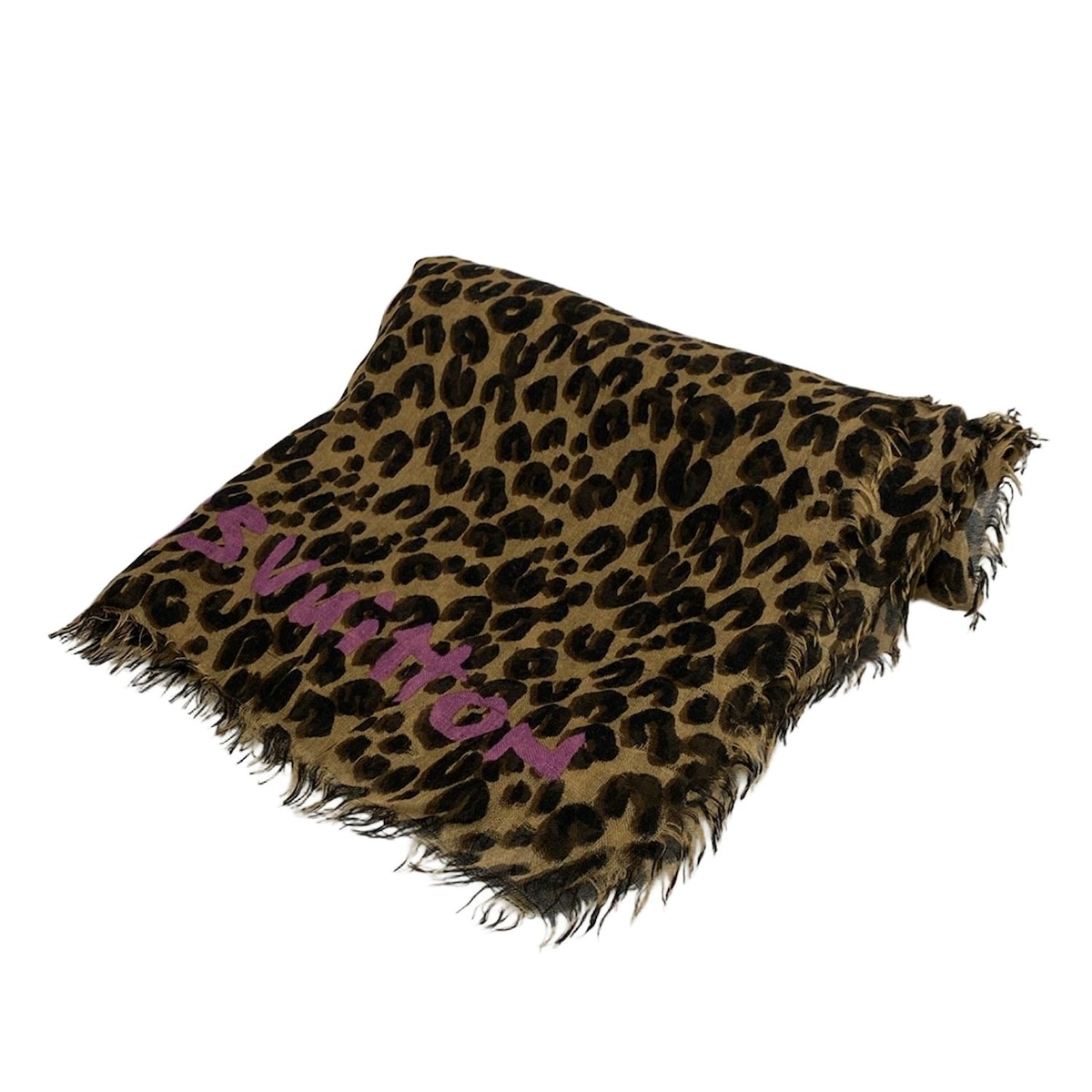 楽天市場】【中古】LOUIS VUITTON ルイヴィトン ツイリー レオパード