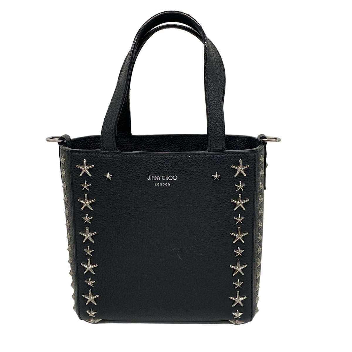 ゆかりジミーチュウ ペガシ NS トートバッグ 2WAY スタースタッズ ゆかり様専用ジミーチュウ ペガシ NS トートバッグ 2WAY スタースタッズ