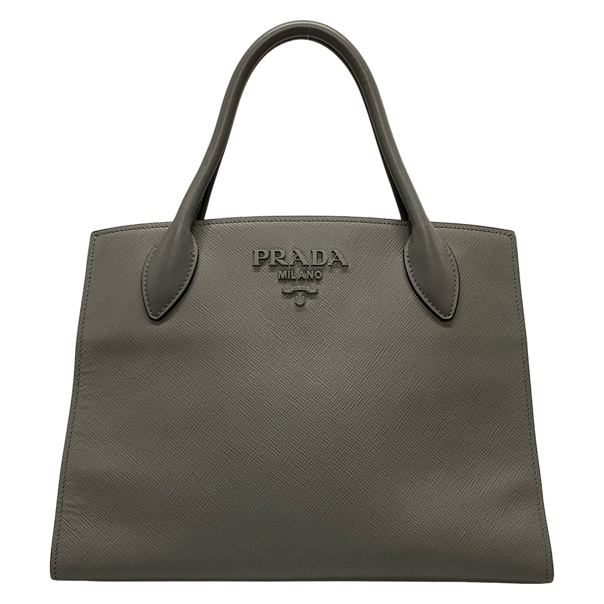 楽天市場】【中古】 プラダ PRADA トートバッグ レザー ブラウン