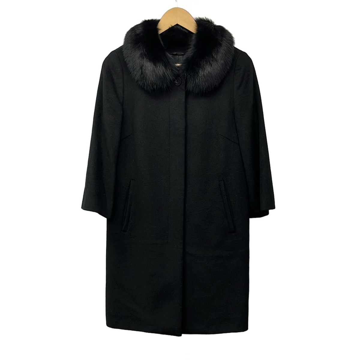 楽天市場】ANAYI アナイ 17127 ブルーフォックスファー コート